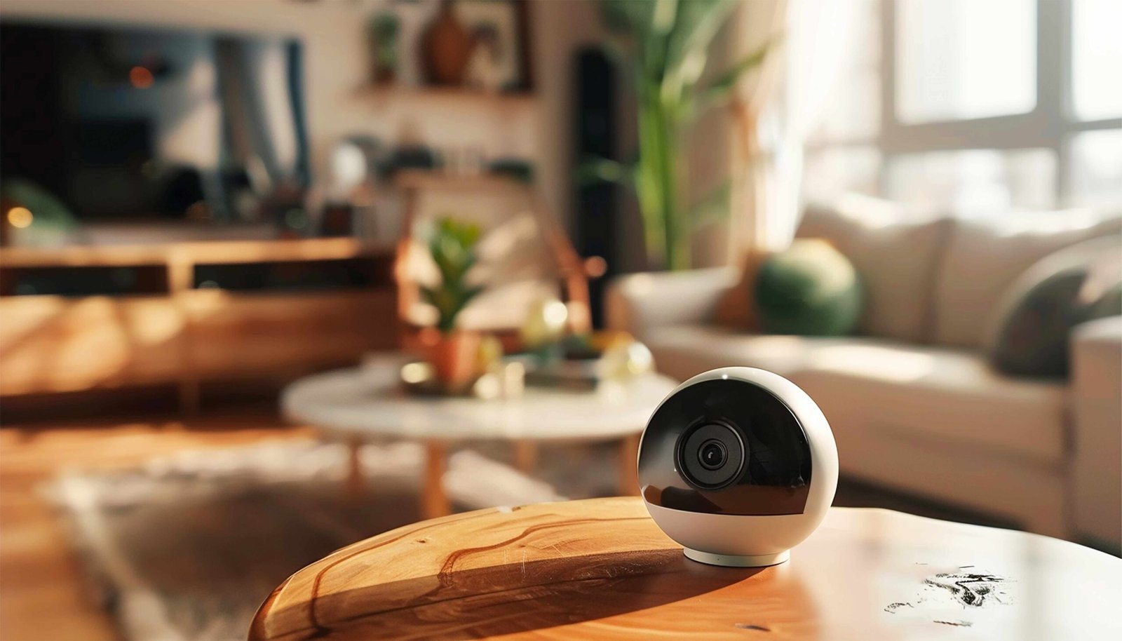 indoor camera on table