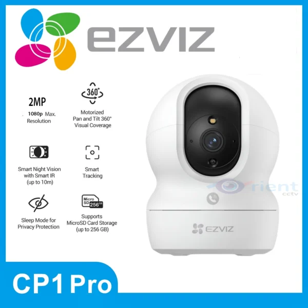 EZVIZ CP1 Pro 1080P Smart Color Night View Indoor Wifi Smart Home Baby Monitor Camera  One-Touch-Calling Human Detection