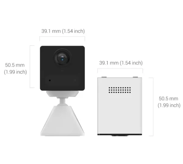 EZVIZ CB2 White Indoor Wireless Battery Camera 512GB,1080P with Human Motion Detection,2-Way Talk,IR Night Vision,Magnetic Base - Image 4