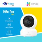 EZVIZ H6C Pro 3MP Pan & Tilt WiFi Smart Camera with Color Night Vision | Auto Tracking | Two-Way Talk