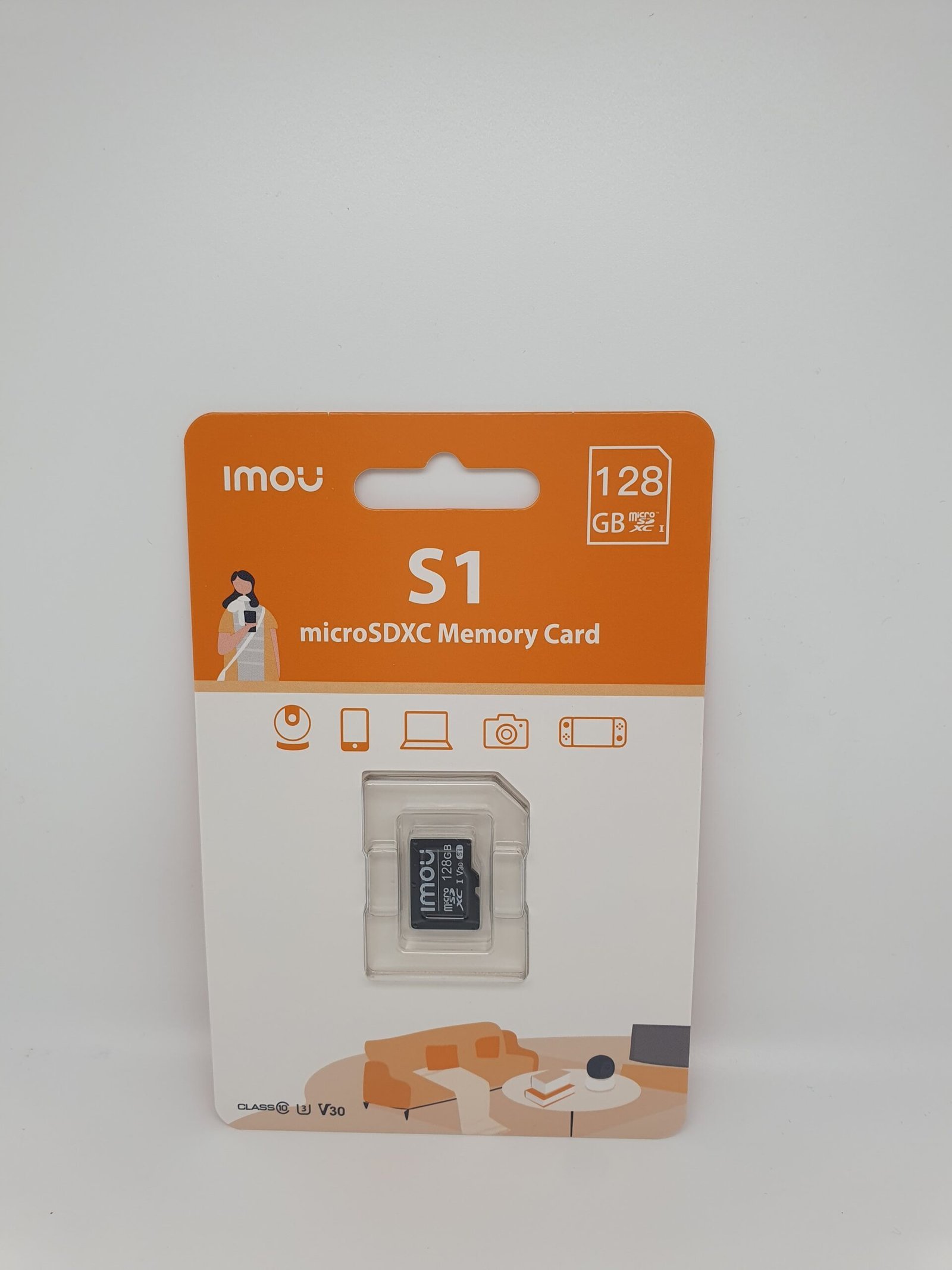 20240206_1624531-scaled-1.jpg IMOU SD Card S1 High-speed128GB High Compatibility Micro SDXC Card for Surveillance - Image 2