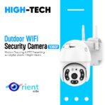 Outdoor WIFI Camera V380 Pro High Tech Q8 HD PTZ  Surveillance HD IP CCTV