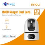 IMOU Ranger Dual Lens 6MP Baby Monitor Home WiFi 360 PT Camera Human & Pet Detection Security Surveillance IP Camera