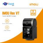 IMOU Rex VT 5MP 3K Indoor Screen Video Camera Human Pet Detection 2.4inch Display PT 360 Two Way Talk One-Touch Call WiFi Camera