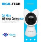 Hightech 1080P Cat kitty Camera 2MP Wireless IP Camera  Home Security Robot Baby Monitor
