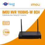 IMOU NVR 1108HS-W 8CH 1080P  H.265&H.264  Auto Pairing  Wi-Fi Adaptive  Two-way Talk  ONVIF