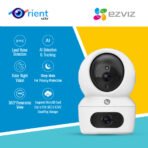 EZVIZ Camera H7c Dual-Lens Pan & Tilt Wi-Fi  (4+4)8MP