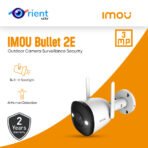 IMOU Bullet 2E 3MP Wifi IP Camera IP67 AI Human Detection Outdoor Camera Surveillance Security