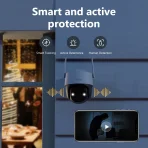 IMOU Cruiser SE+ 5MP 3K Full Color WiFi Camera Dual Antenna IP66 Weatherproof Smart Tracking AI Human Detection Outdoor Camera - Image 6