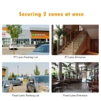 IMOU Outdoor Wifi Security Camera Cruiser Dual 6MP Resolution Double Vision Built-in Alarm Human Detection - Image 4