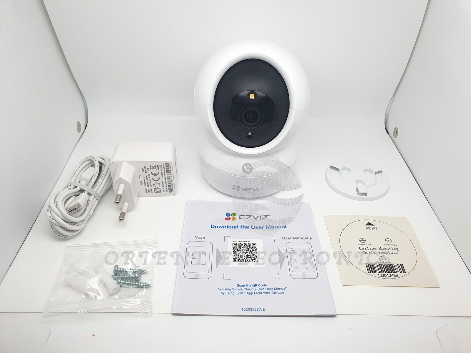 EZVIZ H6c Pro 3K Smart Wi-Fi Camera – 3K Resolution, Pan & Tilt, Auto-Tracking, Color Night Vision | Indoor CCTV for Home - Image 2