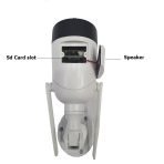 WIFI Camera Outdoor  3MP 1296P HIGH TECH  IP F33 ONVIF Camera Waterproof Full-color Night Vision Starlight V380 Pro Camera - Image 4