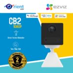 EZVIZ CB2 White Indoor Wireless Battery Camera 512GB,1080P with Human Motion Detection,2-Way Talk,IR Night Vision,Magnetic Base