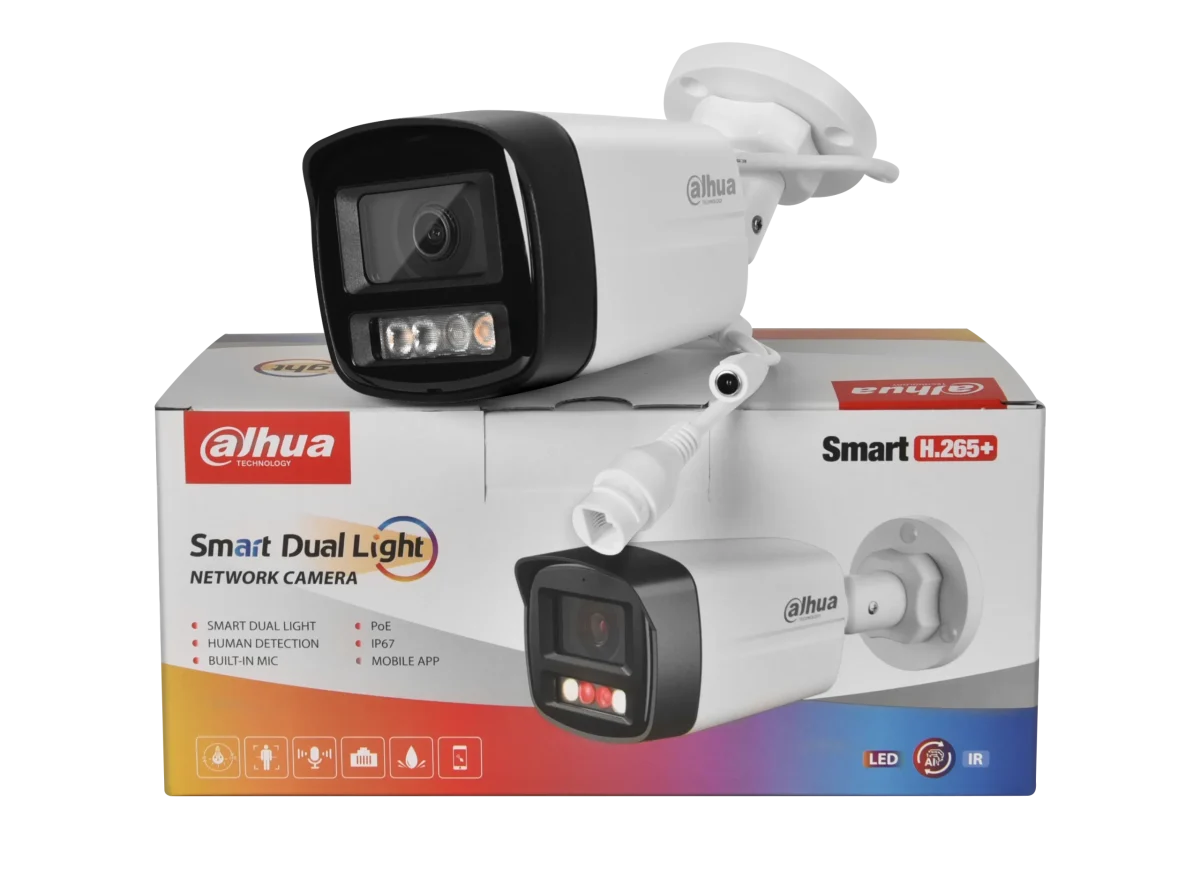 Dahua Original IPC-HFW1439TL1-A-IL 4MP Entry Smart Dual Light Fixed-focal Bullet POE Network Camera Human Detection Built in Mic - Image 8