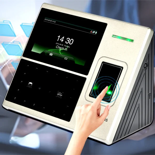 Zkteco Fingerprint Facial Attendance Machine Company Employee Facial Recognition Work Face Brushing Clock in Machine - Image 2