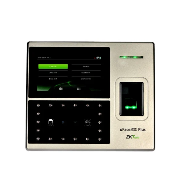 Zkteco Fingerprint Facial Attendance Machine Company Employee Facial Recognition Work Face Brushing Clock in Machine - Image 3