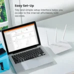 Tenda F3 N300 300Mbps Single Band Wifi Router | Access Point | Range Extender | WISP | Plug & Play | High Gain Antennas - Image 4