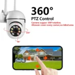 Bulb Mini Cameras 2MP Wifi  Human Detection 4X Digital Zoom CCTV Security Camera Wireless Monitor Audio Night Vision Surveillance Cameras - Image 4
