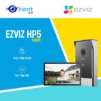 EZVIZ HP5 WiFi Video Intercom System 1080P 7" Color Touch Monitor 2 Wire Video Doorbell Remote Unlock Two-Way Audio Night Vision Slim Design