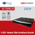 Hikvision DS-7732NXI-K4 12MP 4K 32ch AcuSense NVR Facial Recognition H.265+ Network Video Surveillance Recorder