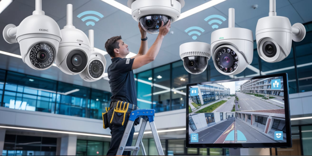 How to Install CCTV Cameras for a 360-Degree View