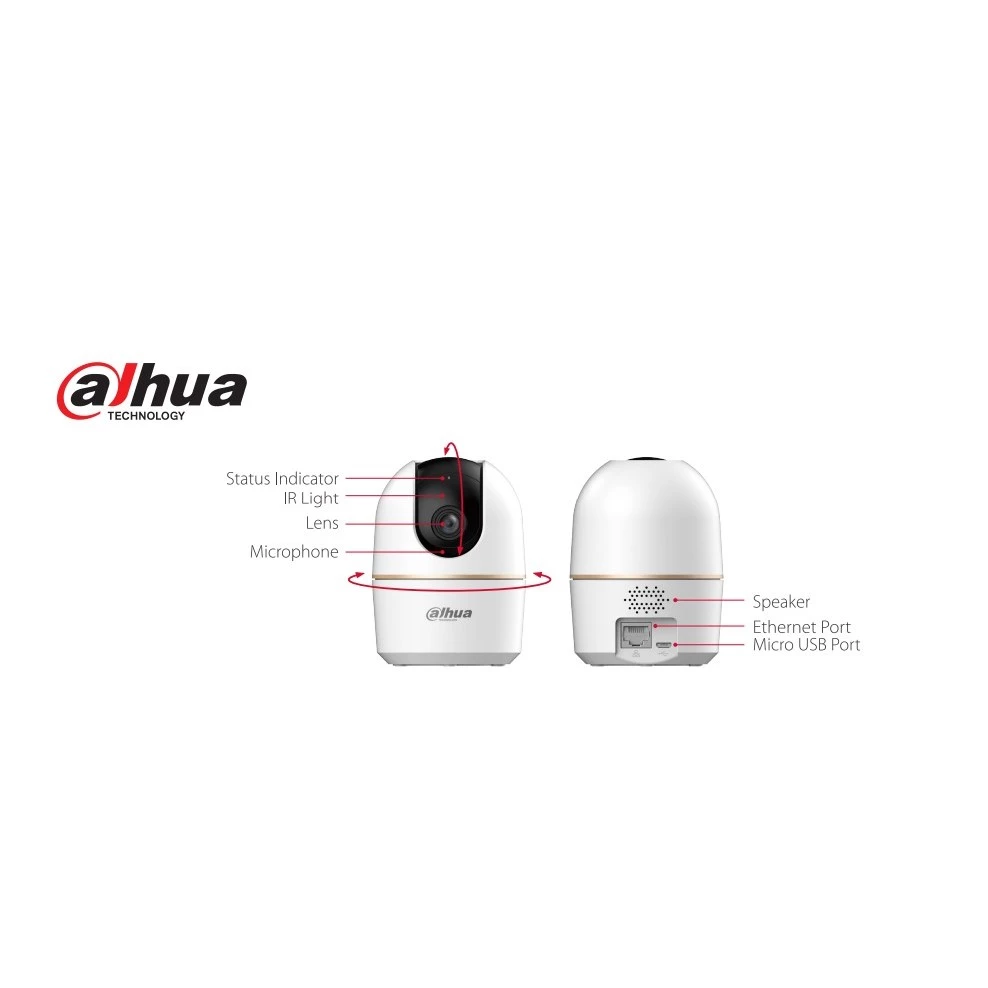 id-11134207-7r992-lzfrgmd4gjrc6c DAHUA WIFI HERO A1 CAMERA H3A 3MP Indoor Baby Monitor Fixed-focal Wi-Fi Pan & Tilt Network Wireless Camera - Image 4
