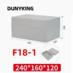 F-type ABS new material Ip67 waterproof junction box Plastic housing Ip67 Outdoor electronic safe monitor power button box - Image 4