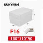 F-type ABS new material Ip67 waterproof junction box Plastic housing Ip67 Outdoor electronic safe monitor power button box - Image 3