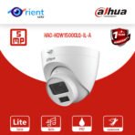 Dahua CCTV HAC-HDW1500CLQ-IL-A 5MP Smart Dual Light HDCVI Fixed-focal  Eyeball Colour Camera