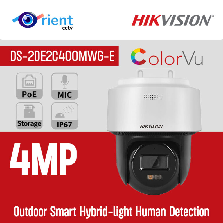Hikvision 4MP PT Camera DS-2DE2C400MWG-E Price Pakistan