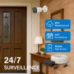 Dahua 4-Channel 2 MP Full-HD CCTV Kit | 4× Bullet Cameras + XVR1B04-I DVR + 500 GB HDD | H.265+ • IP67 • Mobile App • Plug-&-Play Security for Homes & Shops in Pakistan - Image 2
