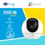 EZVIZ H6 5MP 3K Smart Home Security Wi-Fi Camera, 360° Pan/Tilt Indoor IP Camera