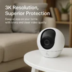 EZVIZ H6 5MP 3K Smart Home Security Wi-Fi Camera, 360° Pan/Tilt Indoor IP Camera - Image 2