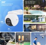 EZVIZ 4K Dual-Lens 8MP+2MP Outdoor Camera, Security Camera Wireless with 30m Colour Night Vision, AI Person/Vehicle Detection, Auto-Tracking, Active Defense, H80x - Image 2