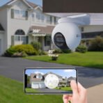 EZVIZ 4K Dual-Lens 8MP+2MP Outdoor Camera, Security Camera Wireless with 30m Colour Night Vision, AI Person/Vehicle Detection, Auto-Tracking, Active Defense, H80x - Image 3