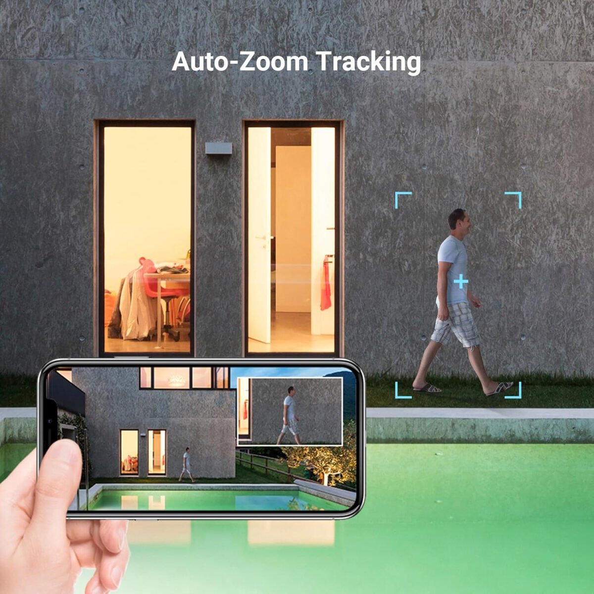 EZVIZ 4K Dual-Lens 8MP+2MP Outdoor Camera, Security Camera Wireless with 30m Colour Night Vision, AI Person/Vehicle Detection, Auto-Tracking, Active Defense, H80x - Image 5