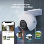 EZVIZ 4K Dual-Lens 8MP+2MP Outdoor Camera, Security Camera Wireless with 30m Colour Night Vision, AI Person/Vehicle Detection, Auto-Tracking, Active Defense, H80x - Image 8