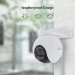 EZVIZ 4K Dual-Lens 8MP+2MP Outdoor Camera, Security Camera Wireless with 30m Colour Night Vision, AI Person/Vehicle Detection, Auto-Tracking, Active Defense, H80x - Image 9