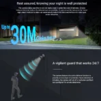 EZVIZ H3c 5MP (3K) Outdoor Wi-Fi Camera – Color Night Vision | Smart Security Camera for Home & Office (Wireless) - Image 3