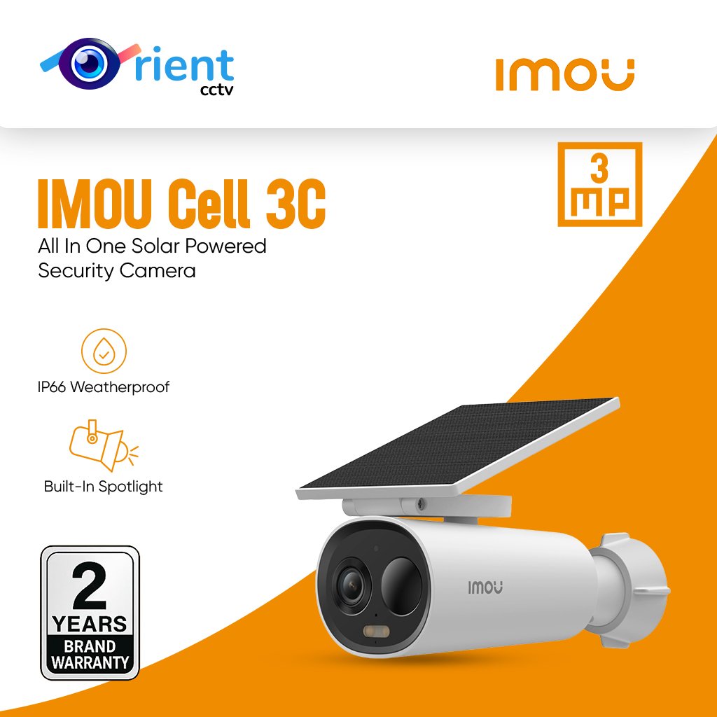 IMOU Cell 3C All In One Solar Powered Security Camera Outdoor Wireless WIFI Camera Battery Camera Two-Way Talk Surveillance - Image 1