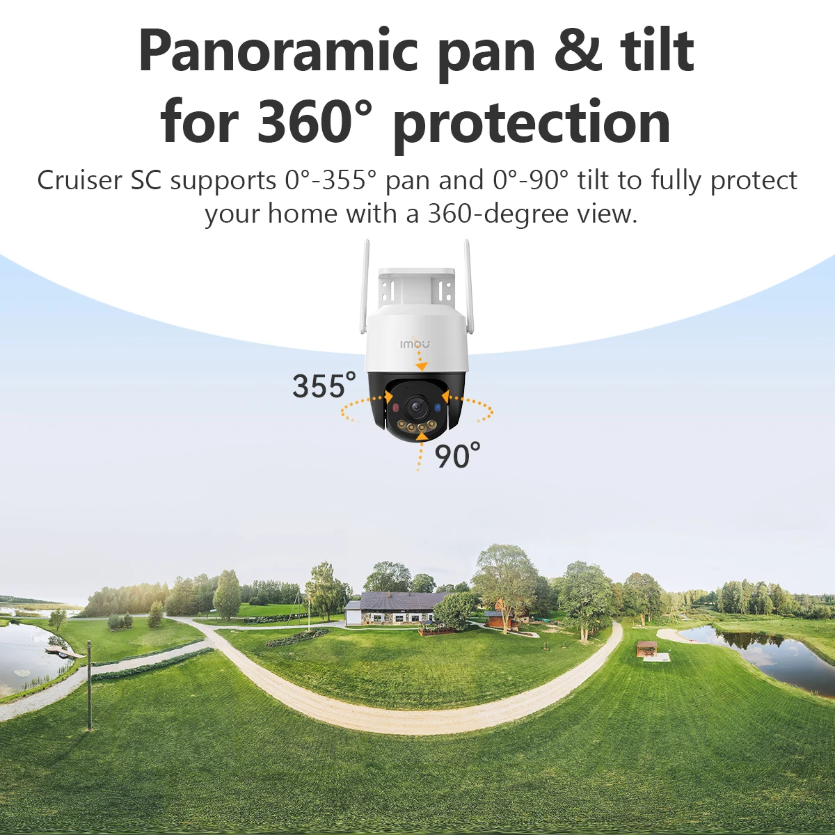 IMOU Cruiser SC 4G Outdoor Security Camera with Red-Blue Warning Lights Full Color Night Vision AI Human Detection IP66 - Image 6