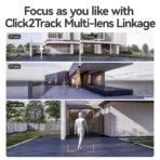 IMOU Cruiser Triple Lens Outdoor 11MP Camera 2 Red-Bule Warning Light PTZ WiFi Camera Vehicle & Human Detection Surveillance Monitor - Image 3