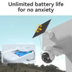 IMOU AOV PT 5MP With Solar Panel 360° PTZ Outdoor Security Camera 4G LTE PTA Approved Wifi Network 10000mAh Battery Auto Tracking IP Camera - Image 6