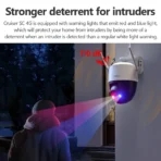 IMOU Cruiser SC 4G Outdoor Security Camera with Red-Blue Warning Lights Full Color Night Vision AI Human Detection IP66 - Image 3
