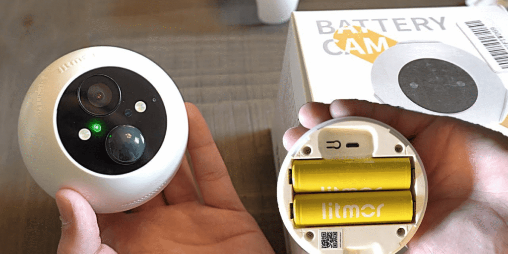 Litmor WiFi Security Camera 1080P HD Wireless Outdoor Security.