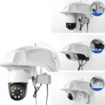 Protective Covers Shield Wall Waterproof Rainproof Cover Turret Dome Cameras Protection Box Security Camera Protection Case - Image 2