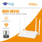 IMOU HR340 300 Mbps Wi-Fi Router – 4 Antennas, Smart App, Seamless Coverage