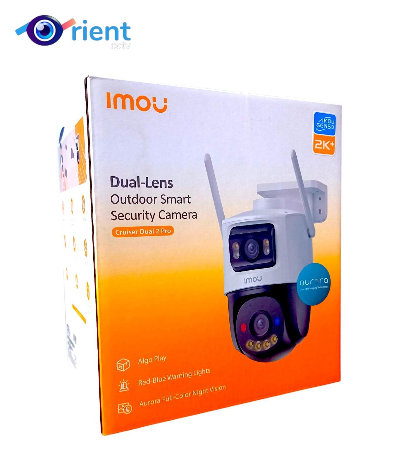 IMOU Cruiser Dual 2 Pro 8MP Dual-Lens Wi-Fi 6 PT Camera Aurora Color Night Vision, IP66 - Image 4