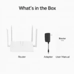 IMOU HR340 300 Mbps Wi-Fi Router – 4 Antennas, Smart App, Seamless Coverage - Image 2