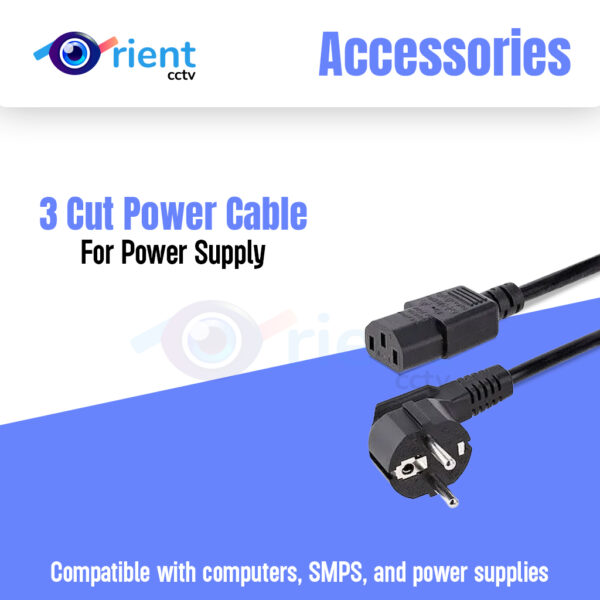 3 Cut Power Cable for Power Supply